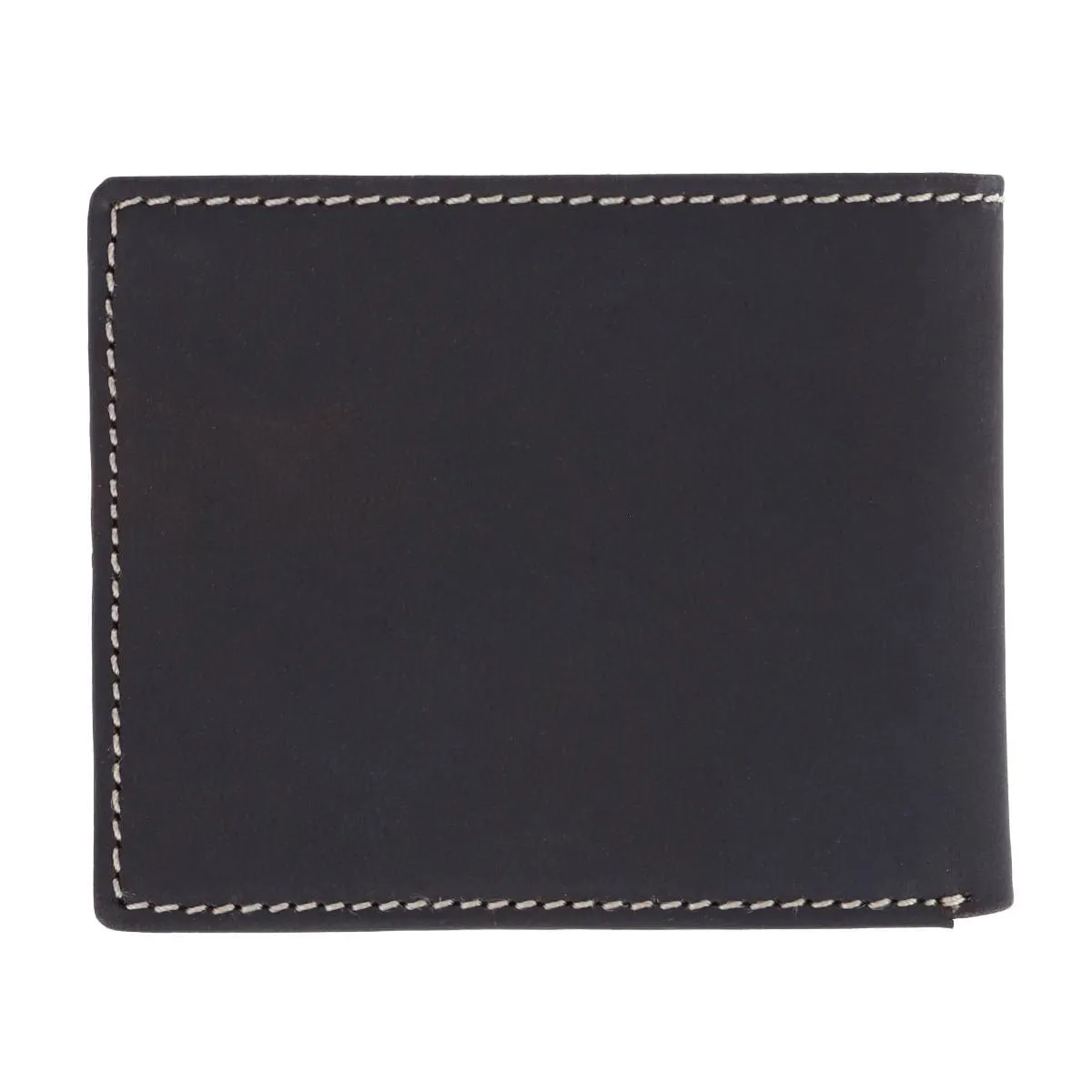 Wrangler Men's Oil Tanned Leather Bifold Wallet