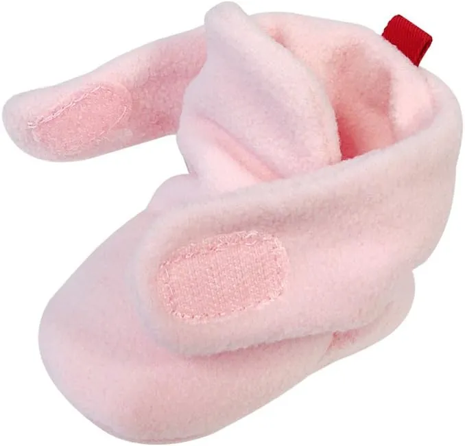 Wrapables Fleece Baby Booties with Anti-Skid Bottoms