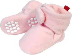Wrapables Fleece Baby Booties with Anti-Skid Bottoms