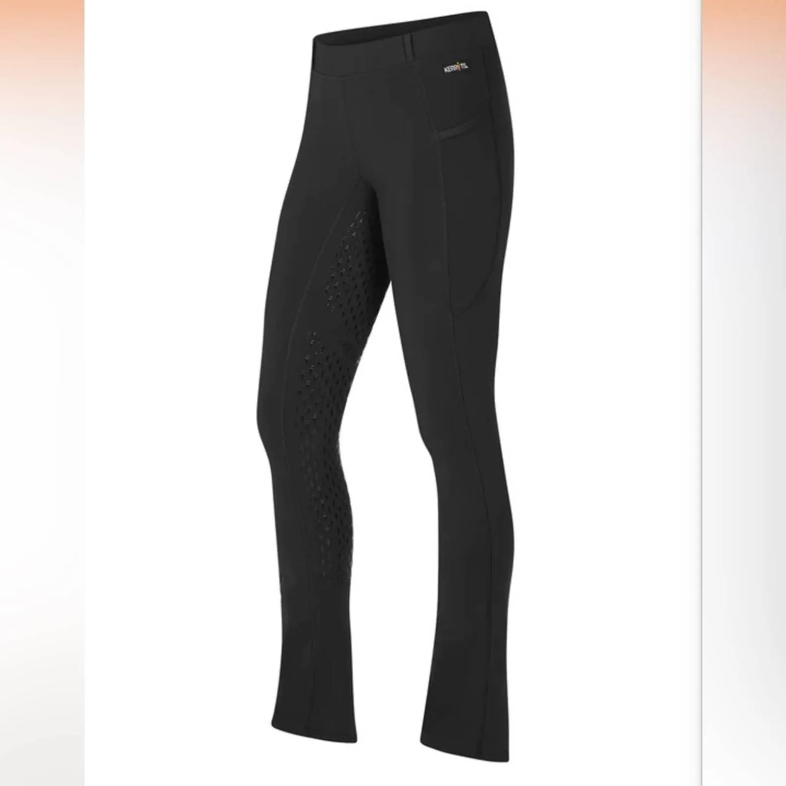 XL Kerrits Black Ice Fil® Full Seat Bootcut Equestrian Riding Pants