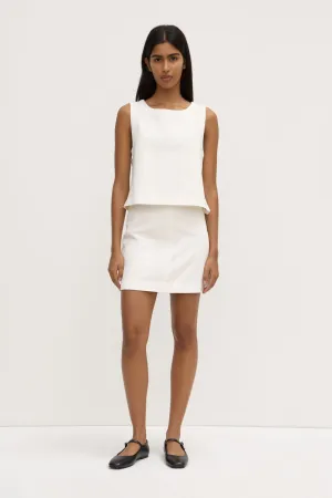 Zoey Twill Mini Skirt